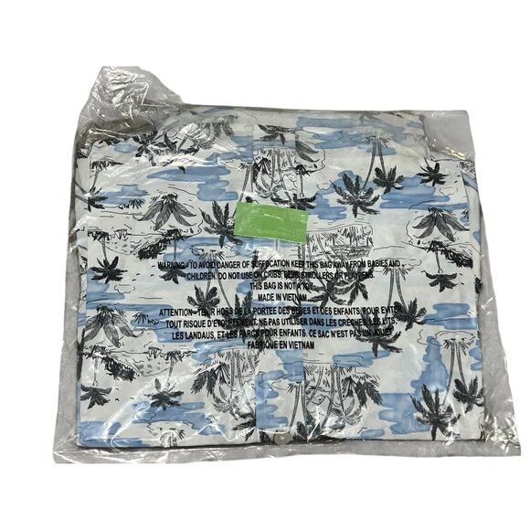 Janie & Jack Palm Tree Collared Button Down Cotton Shirt Sz 4 Boys Toddler - Picture 4 of 10